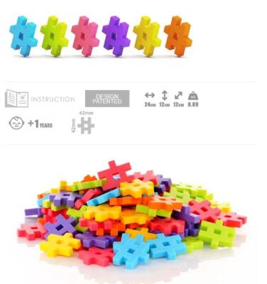 Meli Maxi 100 Parça Blok Seti 50401 - 8