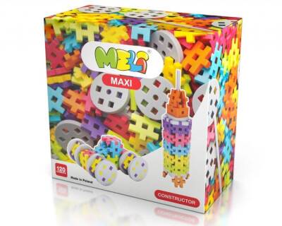 Meli Maxi Constructor 120 Parça Blok Seti 50421 - 1