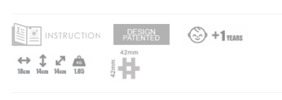 Meli Maxi Pink Travel Box 110 Parça Blok Seti 50415 - 12