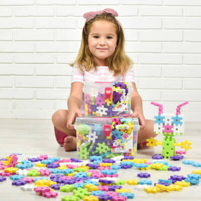 Meli Maxi Pink Travel Box 110 Parça Blok Seti 50415 - 6