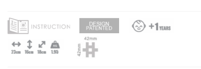 Meli Maxi Pink Travel Box 230 Parça Blok Seti 50416 - 12