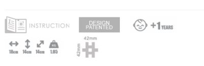 Meli Maxi Travel Box 110 Parça Blok Seti 50410 - 10