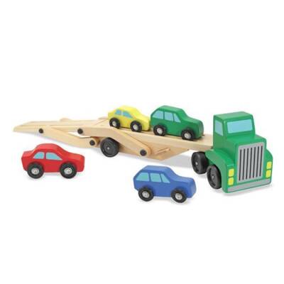 Melissa&Doug Ahşap Araba Taşıyıcı Md004096 - 1