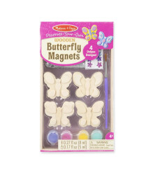 Melissa&Doug Ahşap Kelebek Magnetleri MD009515 - 1