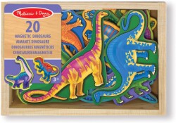 Melissa&Doug Ahşap Mıknatıslı Dinozorlar MD000476 - 1