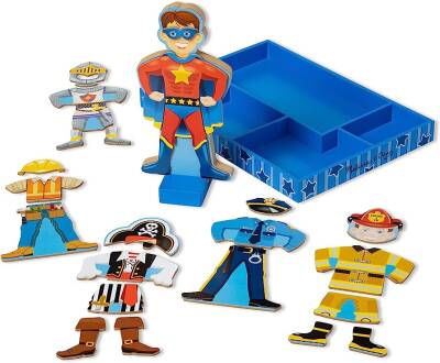Melissa&Doug Ahşap Mıknatıslı Giydirme- Billy Md003550 - 2