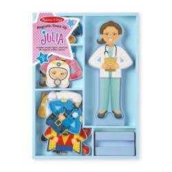 Melissa&Doug Ahşap Mıknatıslı Giydirme - Julia MD005164 - 1