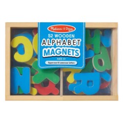 Melissa&Doug Ahşap Mıknatıslı Harfler MD000448 - 1