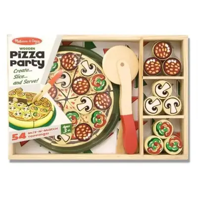 Melissa&Doug Ahşap Pizza Partisi MD000167 - 1