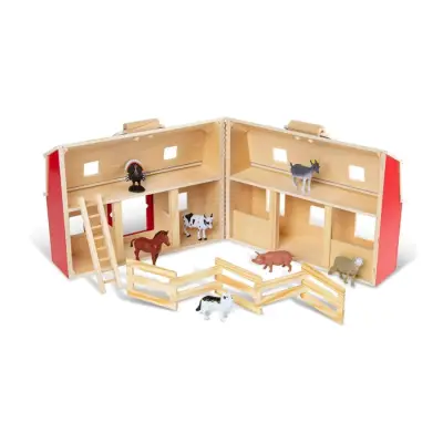 Melissa&Doug Ahşap Taşınabilir Çiftlik Md003700 - 2