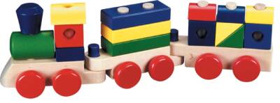 Melissa&Doug Ahşap Tren MD000572 - 1