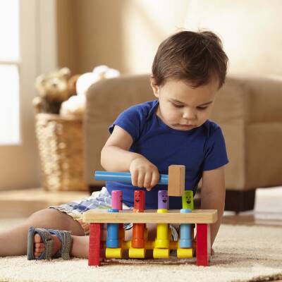 Melissa&Doug Bambam Çivi Çakma - Deluxe Md004490 - 2