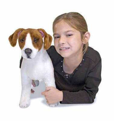 Melissa&Doug Dev Peluş Köpek - Jack Russel Terrier Md004867 - 3