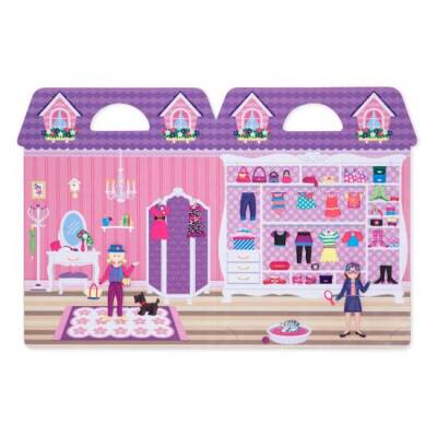 Melissa&Doug Kabartmalı Tak Çıkar Çıkartma - Giydirme Seti MD002195 - 3