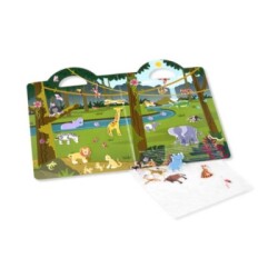 Melissa&Doug Kabartmalı Tak Çıkar Çıkartma Seti - Safari Md009106 - 2