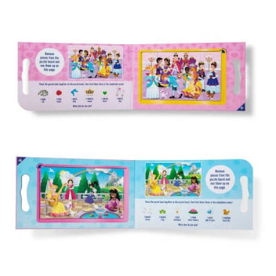 Melissa&Doug Mıknatıslı Yapboz Seti - 2X15 - Prenses Md042831 - 4