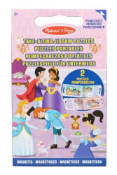 Melissa&Doug Mıknatıslı Yapboz Seti - 2X15 - Prenses Md042831 - 5