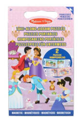 Melissa&Doug Mıknatıslı Yapboz Seti - 2X15 - Prenses Md042831 - 5
