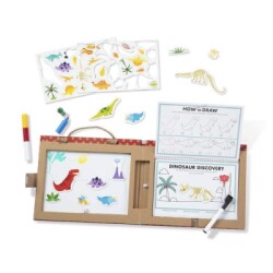 Melissa&Doug Oyna, Çiz, Yarat - Dinozorlar Md041321 - 2