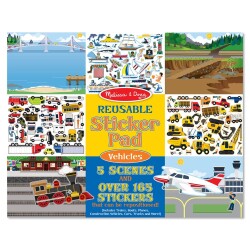 Melissa&Doug Tak Çıkar Çıkartma Kitabı - Araçlar Md004199 - Melissa&Doug