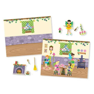 Melissa&Doug Tak Çıkar Çıkartma Kitabı - Periler MD008603 - 2