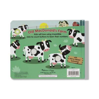 Melissa&DougPoke-A-Dot - İnteraktif Kitap - Old MacDonald's Farm MD041341 - 2