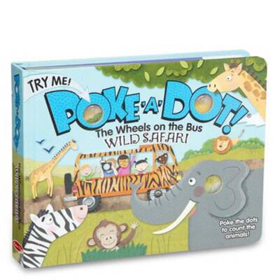 Melissa&DougPoke-A-Dot - İnteraktif Kitap - The Wheels on the Bus MD041348 - 1