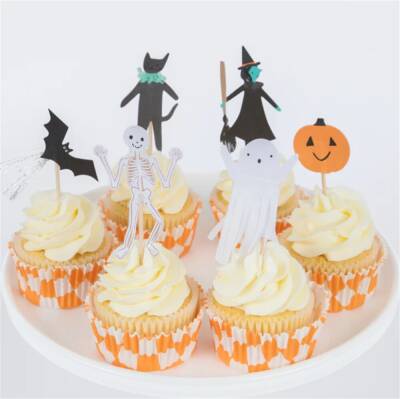 Meri Meri - Happy Halloween Cupcake Kit - Cadılar Bayramı Cupcake Kit (24'lü) - 3