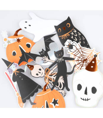 Meri Meri - It's Halloween! Shaped Stickers - Cadılar Bayramı Çıkartmaları - 2