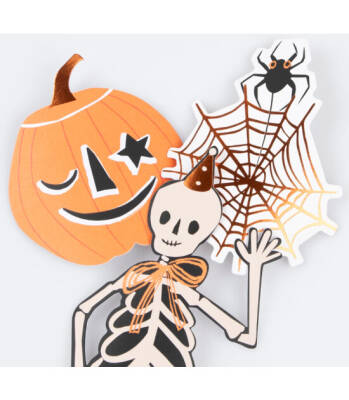 Meri Meri - It's Halloween! Shaped Stickers - Cadılar Bayramı Çıkartmaları - 3