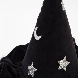 Meri Meri - Pointed Blue Hat - Siyah Cadı Şapkası - 2