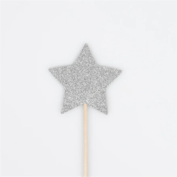 Meri Meri - Wizard Party Hats & Wands - Sihirbaz Parti Şapkaları & Sihirli Değnekler (6'lı) - 3