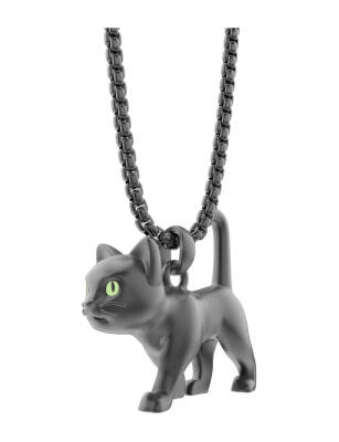 Metalmorphose Black Cat Kolye MTMJ331-01 - 1