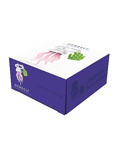 Metalmorphose Denizanası Anahtarlık MTM431-01 - Gümüş /Pembe - 3