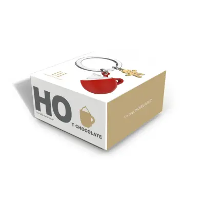 Metalmorphose Köpüklü Fincan ve Gingerbread Anahtarlık Mtm152-01 - 3