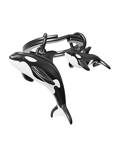 Metalmorphose Orka Anahtarlık MTM410-01 - Siyah/Beyaz - 2
