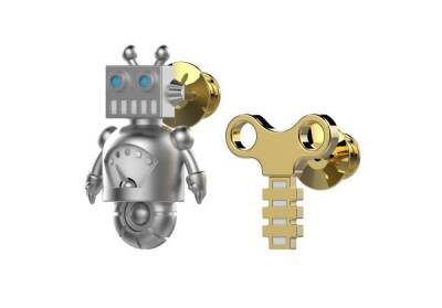 Metalmorphose Robot Broş Mtmp103 - 4