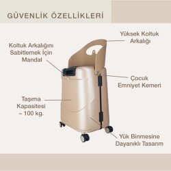 MiaMily Carry On Kabin Boy Valiz - Champagne Gold lug2018cg - 7