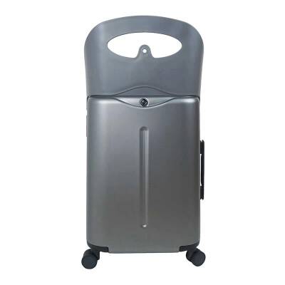 MiaMily Carry On Kabin Boy Valiz - Charcoal Grey lug2018kg - 2