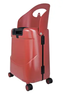 MiaMily Carry On Kabin Boy Valiz - Maroon Red LUG2018RE - 3