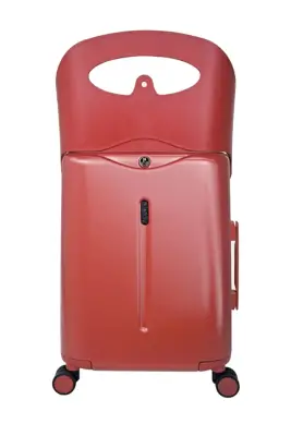 MiaMily Carry On Kabin Boy Valiz - Maroon Red LUG2018RE - 2