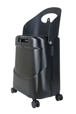 MiaMily Carry On Kabin Boy Valiz - Midnight Black LUG2018MB - 5
