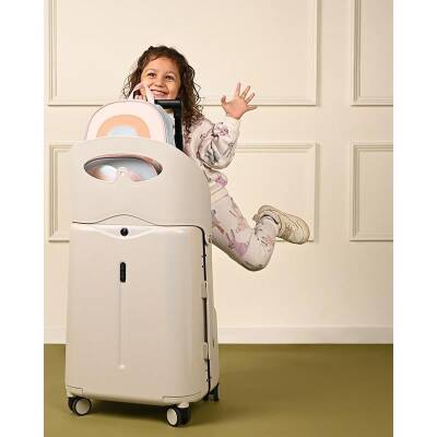 MiaMily Carry On Kabin Boy Valiz - Mist Grey lug2018lg - 8