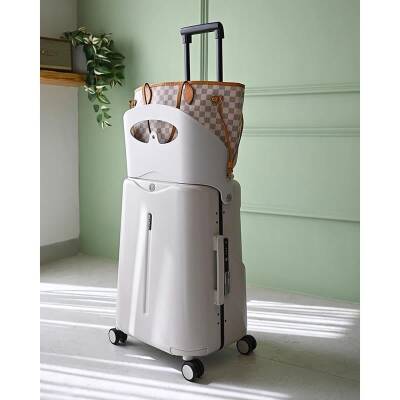 MiaMily Carry On Kabin Boy Valiz - Mist Grey lug2018lg - 5