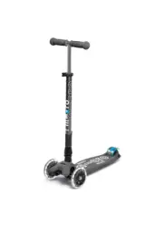Micro Maxi Deluxe Foldable Volcano Grey (Led) Scooter Mmd094 - 2