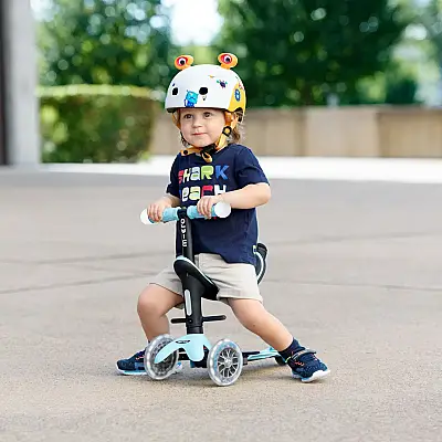 Mıcro Scooter Mini2Grow Deluxe Magic Led Blue Mmd358 - 9