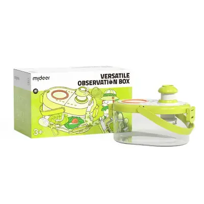 Mideer Çok Amaçlı Gözlem Kutusu -Büyüteçli Doğa Keşif Seti Md0151 - 1