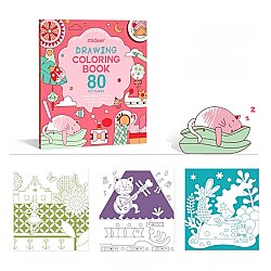 Mideer Drawıng Colorıng Book-Gırl Çizim ve Boyama Kitabı Md4093 - 6