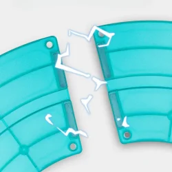 Mideer Magnetic Tiles Arabalı Yarış Pisti - 115 Parça MD6395 - 5