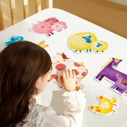 Mideer My First Puzzle Çiftlik Hayvanları Md1462 - 2